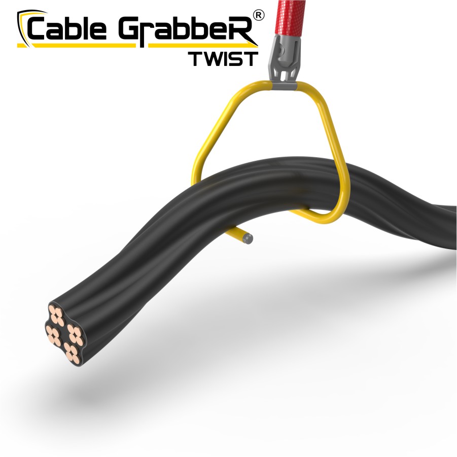 Инструмент безопасности для ручного перемещения кабелей, рукавов, труб Cable GrabbeR TWIST STCGT 210