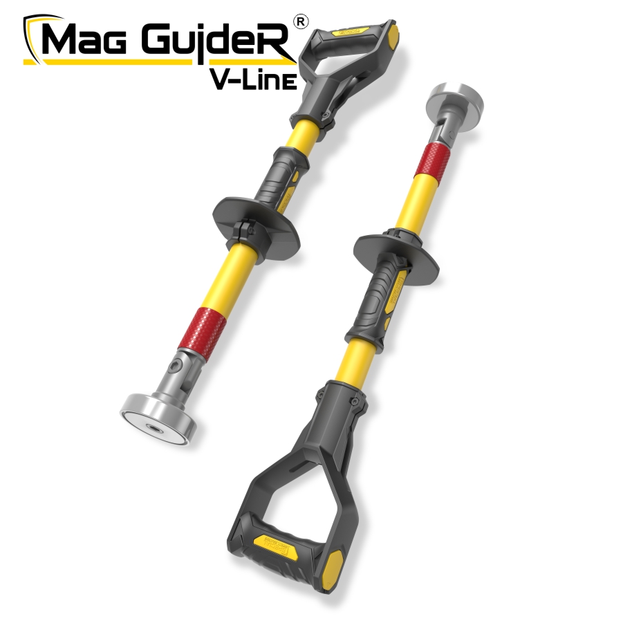 Инструмент безопасности для грузоподъемных работ магнитный Mag GuideR ™ V-Line STMGV 100