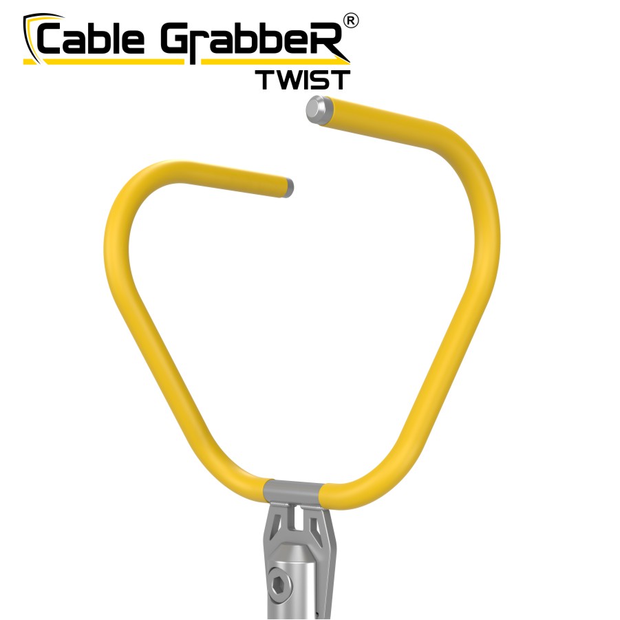 Инструмент безопасности для ручного перемещения кабелей, рукавов, труб Cable GrabbeR TWIST STCGT 90